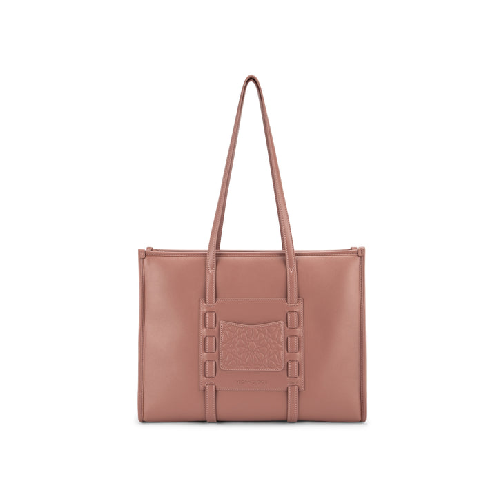 Arabesque Tote Bag — Dusty Rose