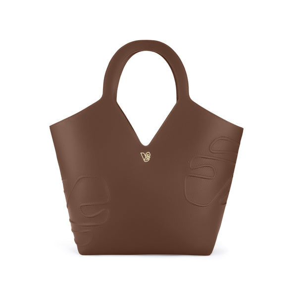 Maze Tote Bag - Chocolate