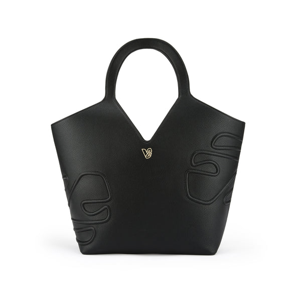 Maze Tote Bag - Onyx