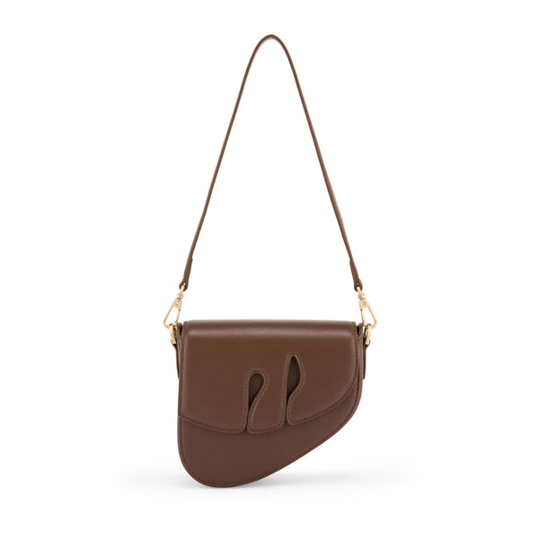 Pebble Shoulder Bag - Chocolate