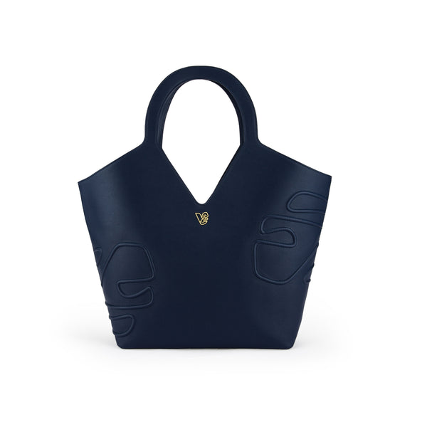 Maze Tote Bag - Blueberry