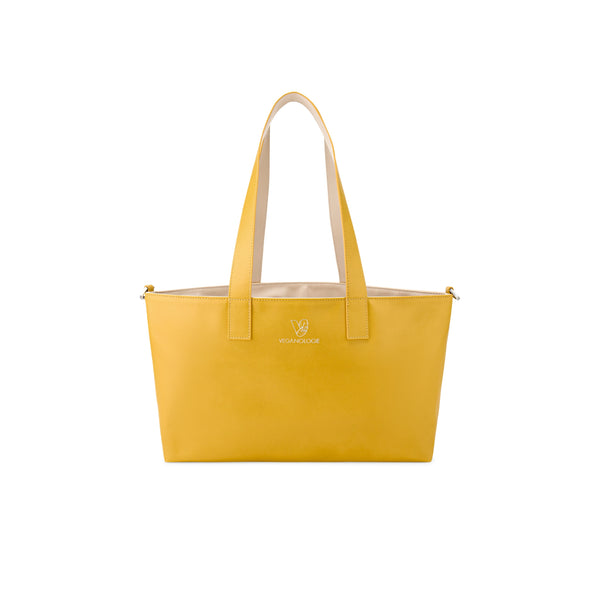 Palindrome Reversible Tote - Mustard - Pearl