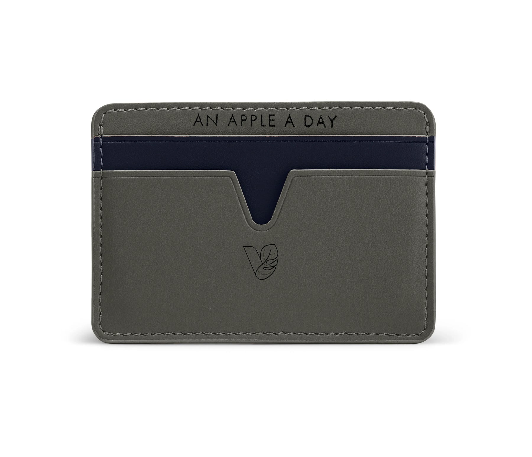 Cider Apple Leather Cardholder