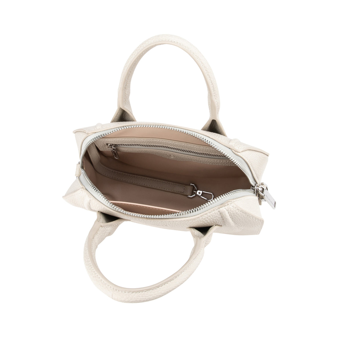 #Color_Pearl / Recycled PU Leather / Silver