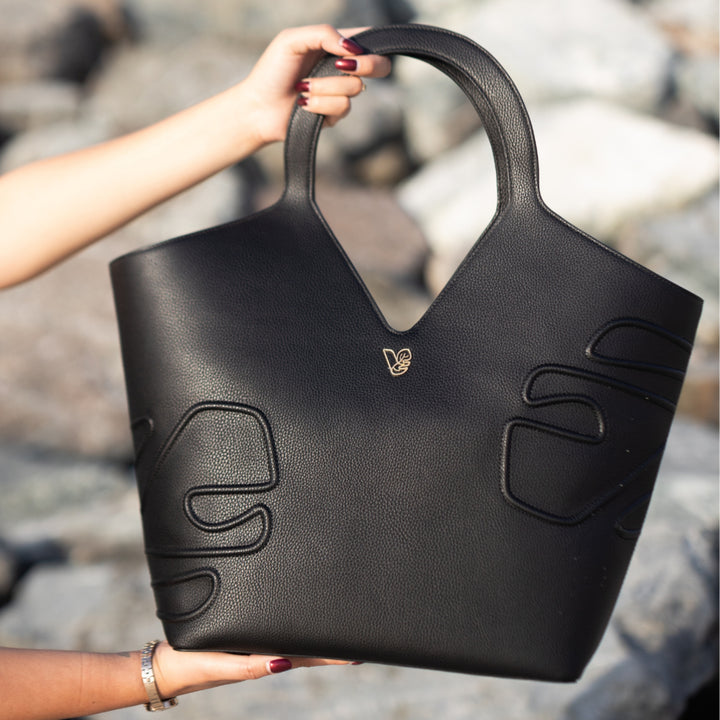 Maze Tote Bag Onyx alternate