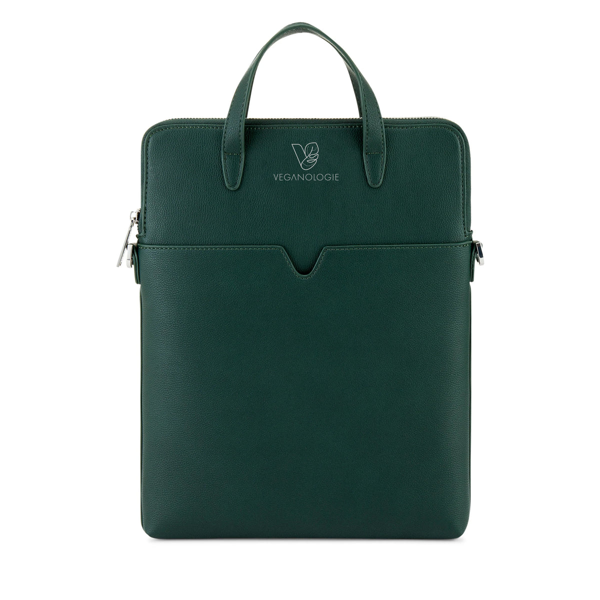 Vegan leather laptop on sale tote