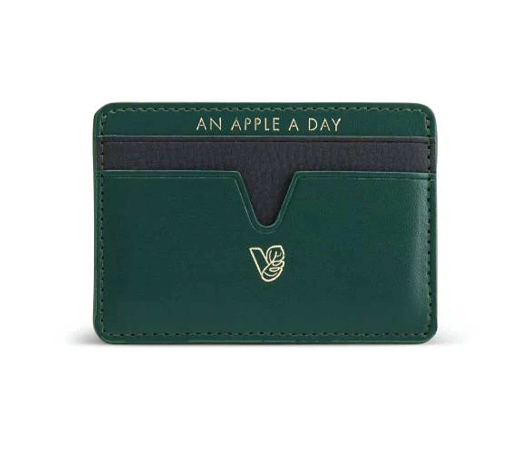Cider Apple Leather Cardholder