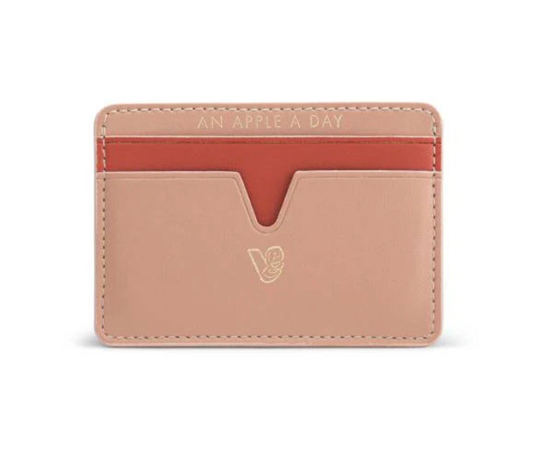 Cider Apple Leather Cardholder